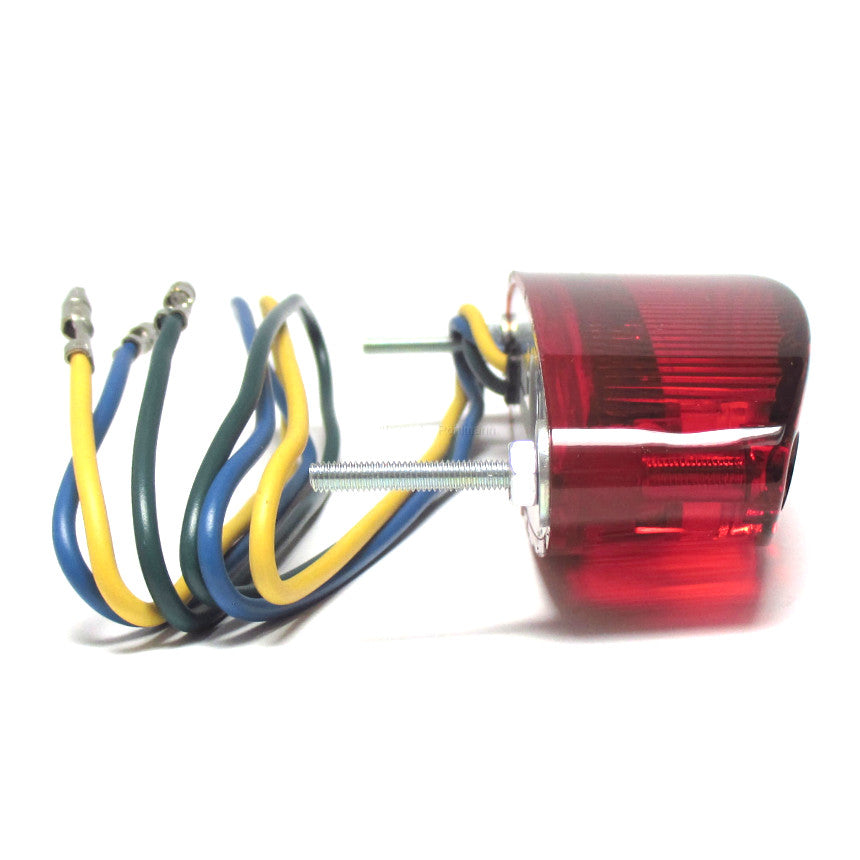 LED Rücklicht NUMBER 1 mit Kennzeichenbeleuchtung, rot
