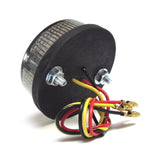 LED-Rücklicht Rund, Getönt, Ø 60 mm, mit KZL, E-geprüft, Gummiabdeckung