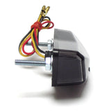 LED-Rücklicht Joker schwarz, Getönt, 90x30 mm, mit KZL, E-geprüft, 12V/1W