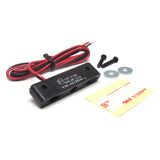 LED Kennzeichenbeleuchtung Progress Line Trio, Schwarz, E-geprüft