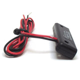 LED Kennzeichenbeleuchtung Progress Line Trio, Schwarz, E-geprüft