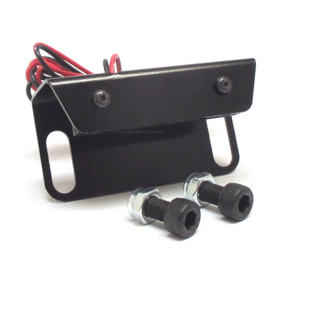 LED Kennzeichenbeleuchtung Set Progress Line Trio Typ 1, Schwarz, E-geprüft
