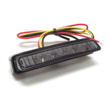 LED Mini Rücklicht Bremslicht Heckleuchte Blade getönt schwarz