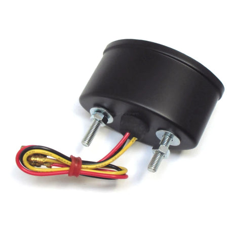 LED-Rücklicht Cat-Eye schwarz, Getönt, 68x43 mm, mit KZL, E-geprüft, 12V/1W