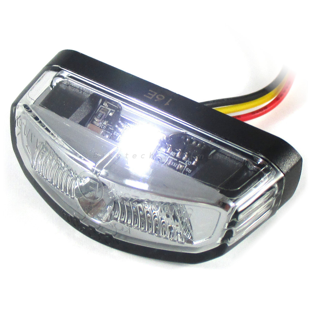 LED Rücklicht KOSO HAWKEYE, getöntes Glas