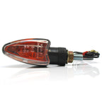 Blinker ARROW schwarz klar Innenreflektor gelb, kurz
