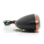 Blinker ARROW schwarz klar Innenreflektor gelb, lang