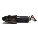 Mini Blinker Progress-Line Arrow, Schwarz, Getönt, Langer Arm, E-geprüft, 21W