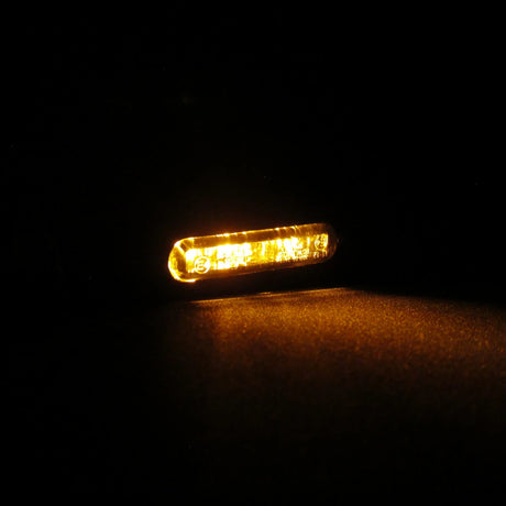LED Blinker Progress-Line Slight, Weiß, Getönt, E-geprüft