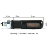 SMD Blinker HEAT, schwarz