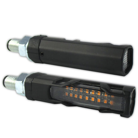 LED Lauflicht Blinker Progress-Line Evo schwarz, Getönt, E-geprüft, 12V 3,8W
