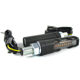 LED-Lauflichtblinker Progress-Line Evo schwarz, Getönt, E-geprüft, 12V/3,8W
