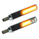 LED-Lauflichtblinker Progress-Line Bold schwarz, Getönt, E-geprüft, 12V/3,2W