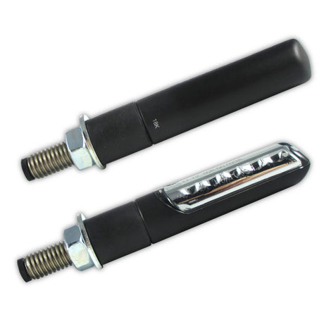 LED Lauflicht Blinker Progress-Line Bold schwarz, Getönt, E-geprüft, 12V 3,2W