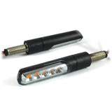 LED-Lauflichtblinker Progress-Line Bold schwarz, Getönt, E-geprüft, 12V/3,2W