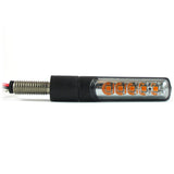 LED-Lauflichtblinker Progress-Line Bold schwarz, Getönt, E-geprüft, 12V/3,2W