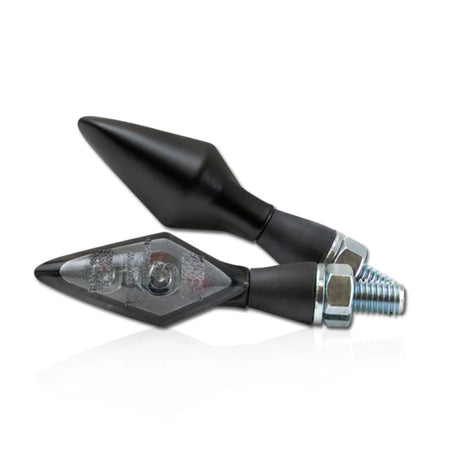 LED Blinker Progress-Line Spark, Schwarz, Getönt, E-geprüft