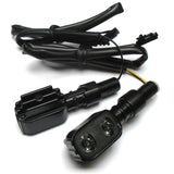 LED Blinker FLUTED, schwarz