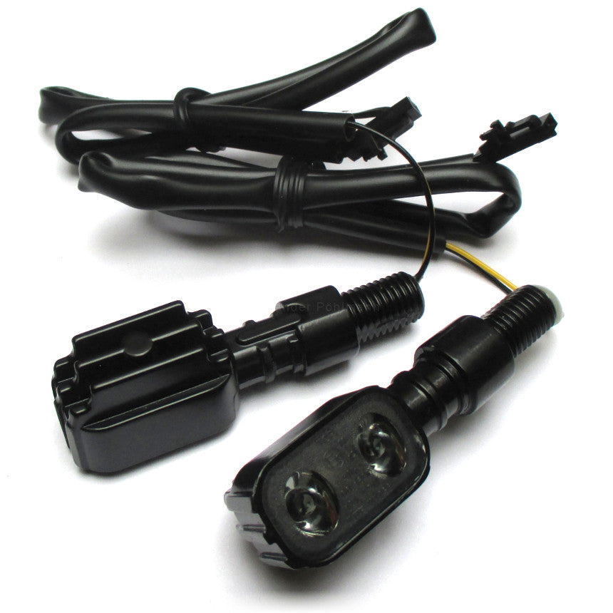 LED Blinker FLUTED, schwarz