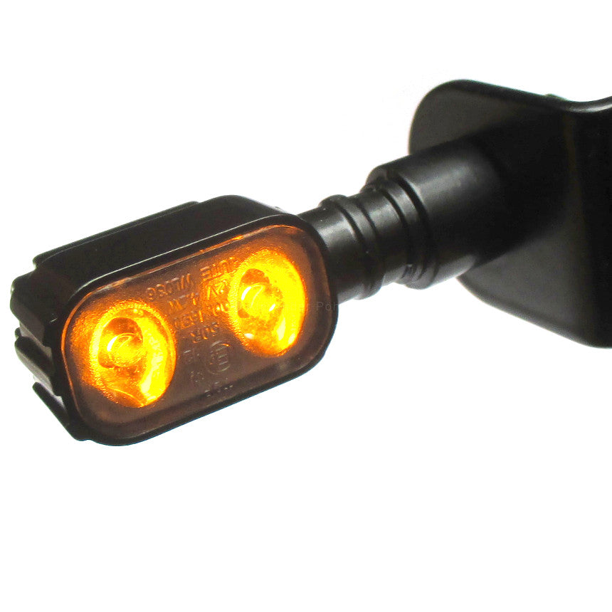 LED Blinker FLUTED, schwarz