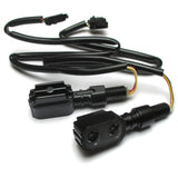 LED-Blinker mit Rück- & Bremslicht Progress-Line Fluted 3in1, Schwarz, E-geprüft