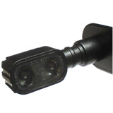 LED-Blinker mit Rück- & Bremslicht Progress-Line Fluted 3in1, Schwarz, E-geprüft