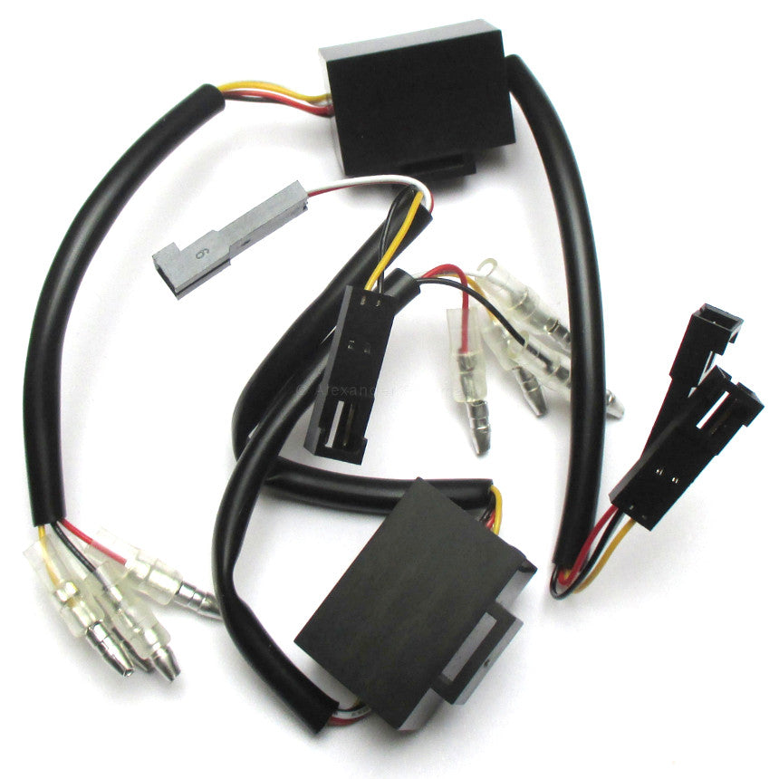 LED Blinker FLUTED mit Rücklicht und Bremslicht