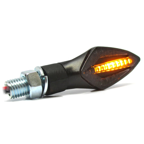 LED Lauflicht Blinker Progress-Line Trident mit Rück- & Bremslicht, E-geprüft