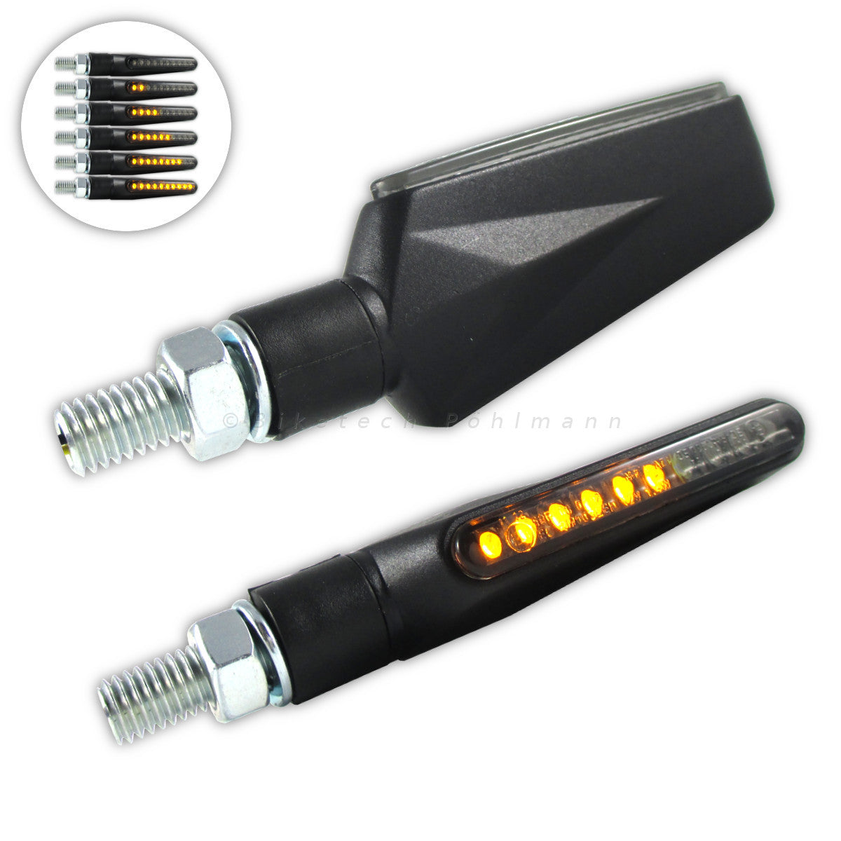 LED Lauflichtblinker KATANA