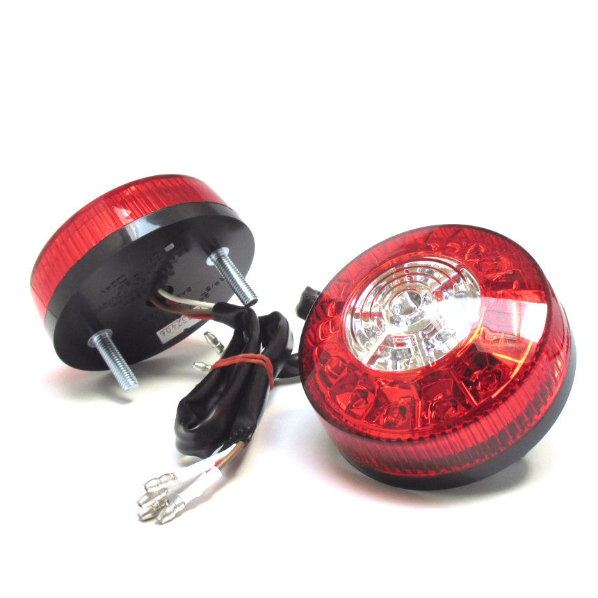 LED Blinker ROUND mit Rücklicht und Bremslicht
