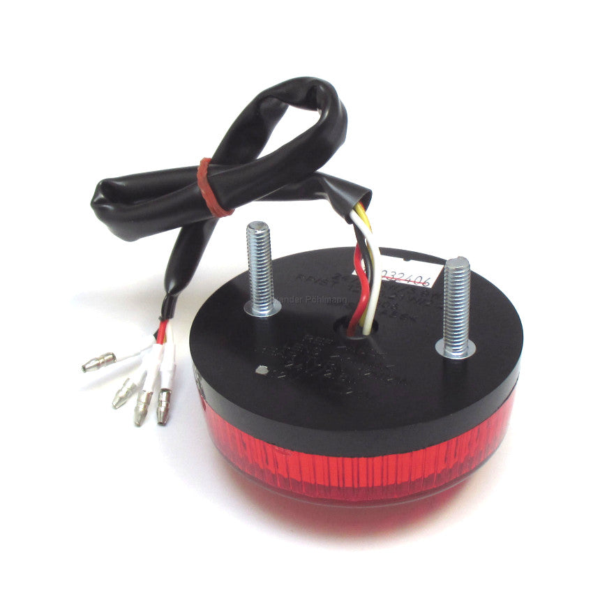 LED Blinker ROUND mit Rücklicht und Bremslicht