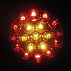 LED Blinker ROUND mit Rücklicht und Bremslicht