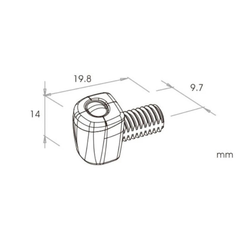 LED-Blinker Paar Progress-Line Fly schwarz, Klar, M6, E-geprüft, 12V/1,5W