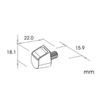 SMD Blinker SKEW, schwarz