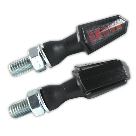 SMD Blinker PIKE mit Rücklicht und Bremslicht, schwarz
