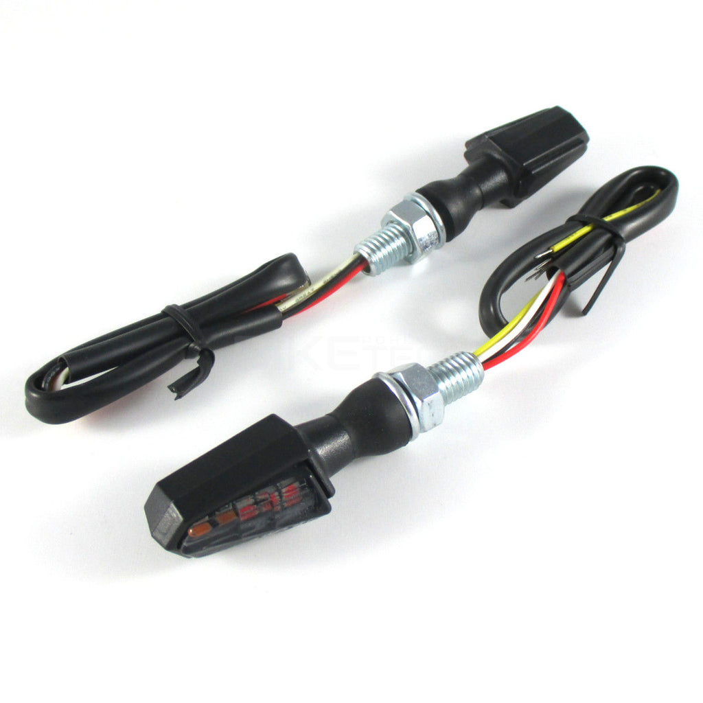 SMD Blinker PIKE mit Rücklicht und Bremslicht, schwarz