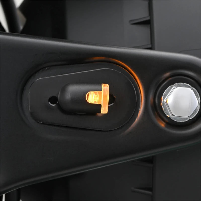 LED-Blinker Paar Daytona D-Light Mini 3 schwarz, Klar, M8, E-geprüft, 12V/3,4W