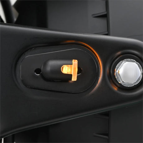 LED-Blinker Paar Daytona D-Light Mini 3 schwarz, Klar, M8, E-geprüft, 12V/3,4W