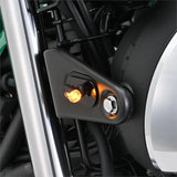LED-Blinker Paar Daytona D-Light Mini 3 schwarz, Klar, M8, E-geprüft, 12V/3,4W