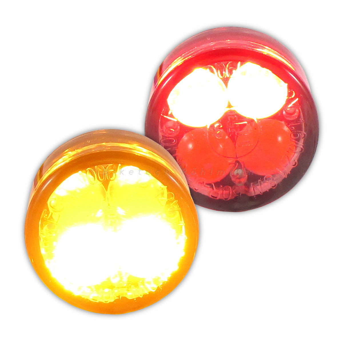 SMD Einbaublinker ZERO mit Rücklicht und Bremslicht