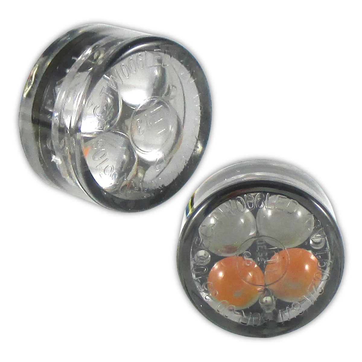 LED-Einbaublinker mit Rück- & Bremslicht Progress-Line Zero 3in1, E-geprüft