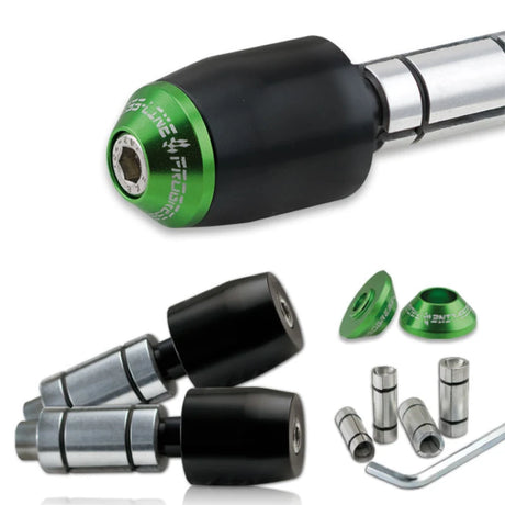 Lenkergewichte MULTI, Grün, Klemmbereich 11-23 mm