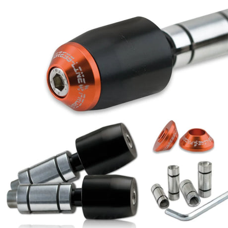 Lenkergewichte MULTI, Orange, Klemmbereich 11-23 mm