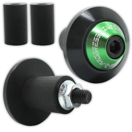 Lenkergewichte DISC, Gruen, Klemmbereich 14-19 mm