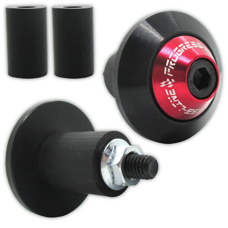 Lenkergewichte DISC, Rot, Klemmbereich 14-19 mm