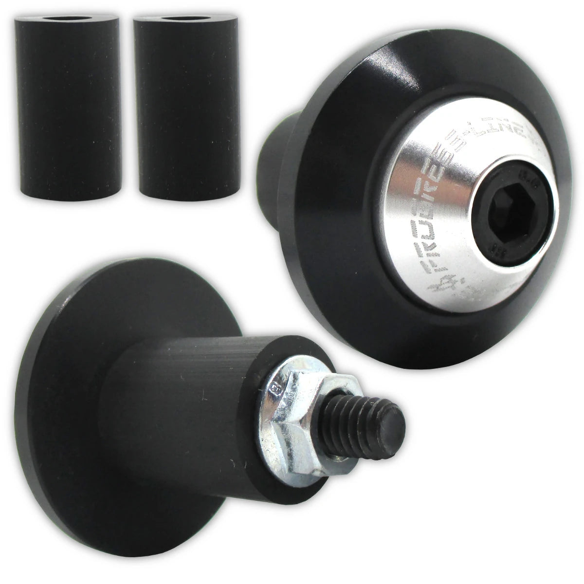 Lenkergewichte DISC, Silber, Klemmbereich 14-19 mm