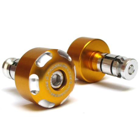 Lenkergewichte LOGO, Gold, Klemmbereich 14-19 mm