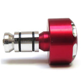 Lenkergewichte LOGO, Rot, Klemmbereich 14-19 mm