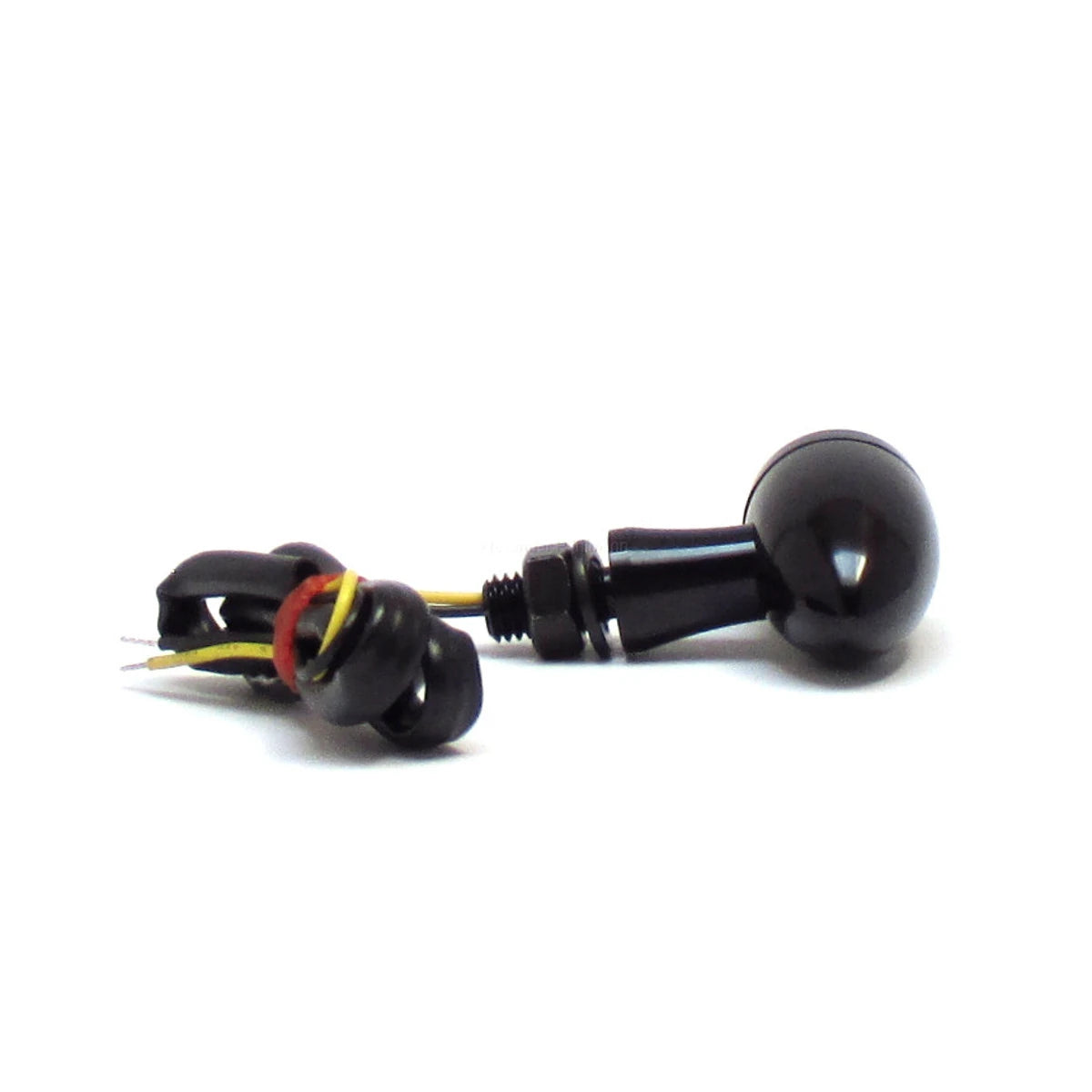 LED-Blinker Paar Progress-Line Jack schwarz, Getönt, M8, E-geprüft, 12V/2,7W