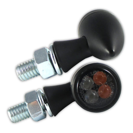 SMD Blinker ZERO mit Rücklicht und Bremslicht, schwarz